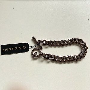 Givenchy bracelet rhinestones with nickel metal. approx 7.25”